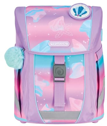 herlitz mitwachsender Schulranzen FiloActive XL, 7-teiliges Set, 1.Klasse Junge Mädchen Kinder 21 L