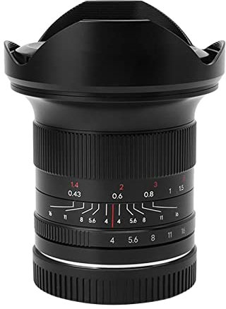 Qukaim 7 Artisans - Obiettivo grandangolare Full Frame 15 mm F4 ASPH per attacco E, compatibile con FX3 A7S Series A7M Series A1 A9 A9II, fotocamera Accory, fotografia grandangolare