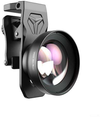 Telephoto Macro Lens, 50-110mm Compact Lightweight Mobile Devices Macro Lens With F1.05 Large Aperture For Jewelry Photography
