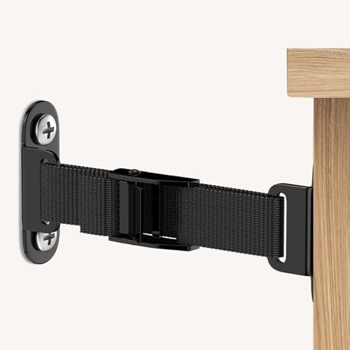 Anti Tip Furniture Anchors for Baby Proofing,4 Sets,Earthquake Straps 500lb