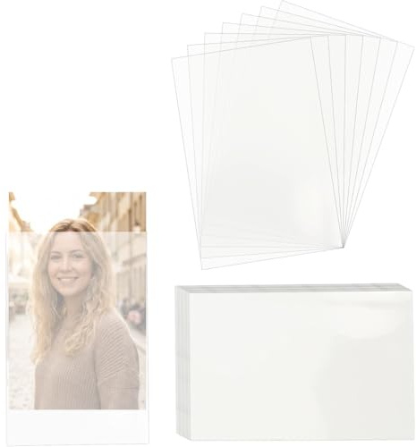 KAHZOR 100 Stück Photocard Holder Kpop, Klare Klarsichthüllen Wasserdicht Karten Hüllen Kpop Binder Sleeves Sammelkarten HüllenTransparente Kartenhüllen 56x88mm