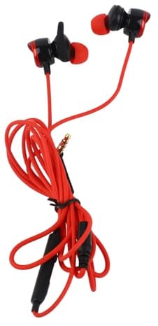 Semme Écouteurs de Jeu Filaires avec Contrôle du Volume à Double Microphone, Son Clair et Micro à Perche Amovible pour Plus de Confort et de stabilité