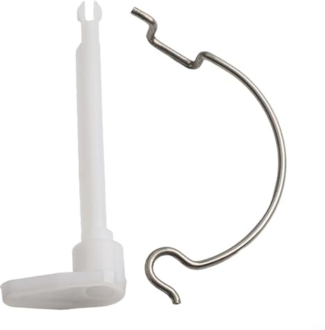 SiSinkal Kit di Pinza e Molla per Porta Carburante in Metallo ABS di Ricambio Compatibile per Alfa per Giulietta 2010-2020 per Lancia III 2008-2014 Modelli OEM 51851496 Assemblaggio Maniglia Porta