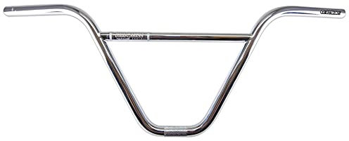 Eastern Bikes Throttle BMX Lenker - 100% Chromoly, hochfester, leichter Freestyle Lenker für Street, Park oder Dirt (Chrom, 10)