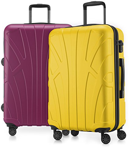 Suitline - 2er Trolley - Koffer Set Größen