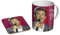 Daniel O’Donnell Mug + Coaster Gift Set – 11oz Ceramic Coffee Cup + Gloss Wooden Drink Mat – Dishwasher & Microwave Safe – Ideal Irish Music Fan Present