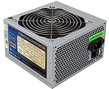 EIGHTT FUENTE DE ALIMENTACION 500W ATX 20+4 pines EPS/ATX 12V 4 pines 4SATA