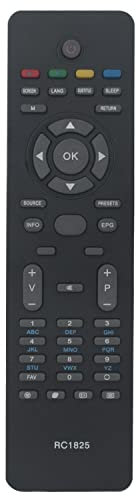 VINABTY RC1825 Télécommande de Remplacement Compatible avec Hitachi TV RC-1825 L32HK04U L32HK04UA L32HK04UJ L32HK04UK L32HK04UL