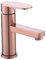 VOAOV Roségold Waschtischarmatur Verchromt Wasserhahn Bad Armatur Aus Messing, Einhebelmischer Waschbeckenarmatur Warmes Und Kaltes Mischbatterie, Badarmatur Für Waschtisch Und Badewanne