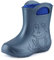 Ladeheid Stivali Bambino e Bambina in Eva LA-CA-03 (Blu Metallizzato/Blu Marino-2, 30/31 EU)