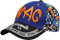 Baseball kappe Eltern Kind Baseball Cap Alphabet Stickerei Basecap Verstellbar Snapback Graffiti Baseball Mütze Baumwolle Modisch Hut Sport Outdoor Sonnenschutz Sonnenhut für Tennis Golf Reisen