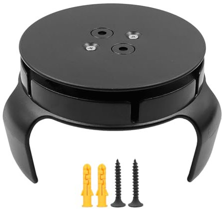 Namvo Speaker Wall Mount Bracket for Dot 3rd 4rd Generation Home Mini Smart Speaker with Cable Organiser - Black