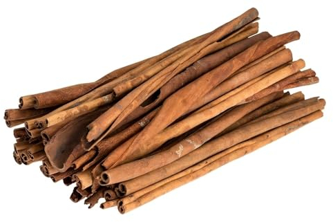 NaDeco Zimtstangen, ca. 30 cm, wählbar in 0,5 kg und 1 kg | Deko-Zimt | Zimtrinde | Deko-Stangen | Dekozimtstangen | Dekozimt | Bastelzimt | Weihnachtsdeko | Adventsdeko, Gewicht:0.5kg