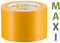 Colorus Profi MAXI Goldband Abklebeband 75 mm x 50 m | Lackier Klebeband für Innen und Außen 90 Tage UV-beständig | Malerband Soft Tape Extra Breit | Lack Klebeband Lackier Abdeckband Washi Tape