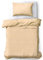 PinkZebra Kinderbettwäsche Musselin 100 x 135 cm + 40 x 60 cm, Bettwäsche aus 100% Bio-Baumwolle Ohne GMO für Mädchen & Jungs, GOTS-Zertifizierung, Made in EU, Beige