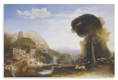 Joseph Mallord William JMW Turner Prints Painting (256) Wall Art Poster Scroll Canvas Painting Picture Living Room Decor Home 12x18inch(30x45cm)