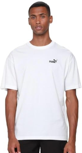 PUMA Unisex ESS Relaxed Small No. 1 Logo Tee Tees (1er Pack)