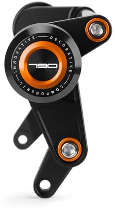 Super Modeer Motorrad Sturzpads Kompatibel mit K.T.M DUKE 790 / DUKE 890 2018-2023 Rahmen Slider Sturzschutz 790 duke 890 duke zubehör (790-Orange)