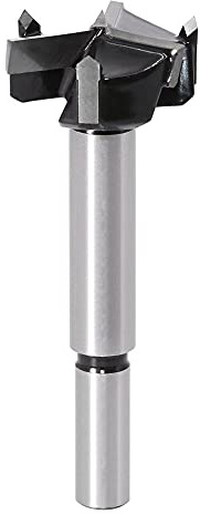 1 pièce de 35 mm, embouts Forstner à 3 dents, outils travail du bois, scie cloche, fraise, foret charnière, tige ronde en carbure tungstène