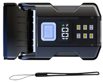 Xanorrg Keychain Work Light Portable LED Lampes De Poche en Plein Air des Projecteurs De Camping en Extérieur Lampe Rechargeable