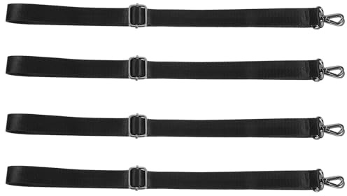 Gadpiparty 4 Stück Teiliges Elastisches Beingurt Verstellbaren Metall schnallen Robuste Pferdedecken beinschnüre für Sicheren Halt und Komfortable Fixierung der Pferdedecke