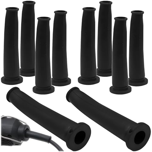 Seutmrou 10 Pièces Manchon de câble en caoutchouc, Manchon Protection de Fil Câble, Protecteurs de câbles en caoutchouc pour meuleuses d'angle, perceuses et outils électrique