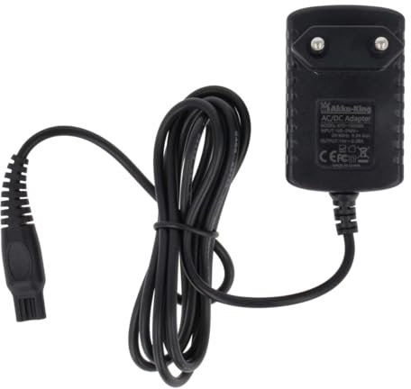 Netzteil 100V-240V (15V/0.36A) für Philips Rasierer der HQ-, HS-, RQ-, at-, PT-Serie - ersetzt CRP136 Ladegerät Ladekabel