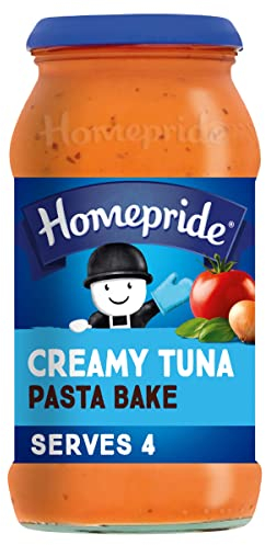 Homepride Creamy Tuna Pasta Bake, 485 g Jar (Pack of 1)
