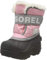 Sorel Snow Commander Waterproof, Stivali Invernali Unisex-Bimbi 0-24, Rosso, 21 EU