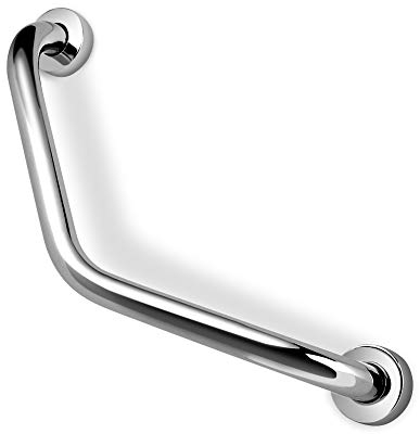 Dusche Haltegriff Edelstahl Wannengriff Sicher Badewannengriff Wandmontage Duschen Griff Badezimmer Wandhaltegriff Rutschfest Wandhalte-Stützgriff WC Duschgriff, 44.5 cm