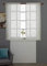 Tata Home Coppia Tende a Vetro Bianche Semitrasparenti Cucina Tendine Bagno Ricamate Misura 60x150 cm Colore Naturale/Beige MOD. Sue H3