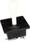 Fosiya American Style 2 Pin Happ Tipo elíptico Arcade Joystick conmutable de 8 Maneras de la operación, precisión de 0.187 4.8mm Terminal de Video Juegos Arcade1up Piezas de la máquina (Blanco)