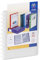 Viquel - Protège-documents à pochettes amovibles - Porte documents 50 vues personnalisable - Format A4 - Incolore