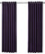 Olivia Rocco Blackout Eyelet Curtains Black Out Thermal Ring Top Curtain Pair Window Treatment Living Room Bedroom, 90 (Width) x 90 (Drop) Purple