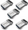 GIGASTONE 64GB Nano Flash-Laufwerk (5 Stück) Z90 USB 3.2 Gen 1, 120MB/s UltraSchnell, Mini, Metalldesign, Datenspeicherung, Backup für PC/Mac/TV/Auto, USB 2.0/3.0/3.1 Kompatibel