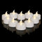 Abrief 50 Stück LED Teelichter,Flammenloses batterie kerzen realistische und helle blinkend Teelichter, Extra lange Batterie 200+ Stunden für Hochzeit, Festival, Parteien, Hauptdekorationen