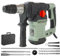 Avilia Bohrhammer 1500 W 3 Funktionen mit Koffer und 10 Zubehörteilen – Bohrhammer SDS, ideal für Wand, Holz, Eisen, Geschwindigkeit 0-800 U/min, Schlagkraft bis zu 4000 cps/min