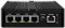 Tuofudun J4125 Micro Firewall Appliance, 4x InteI i226 LAN, Fanless Mini PC Router, No RAM No Storage, Barebone System, RJ45 Console, 3G/4G SIM slot, AES-NI