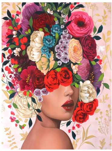 Peinture Numero Adulte, Femme Coloriage Par Numero Adulte, Toile Peinture Pour la Décoration de la Maison 40x50cm