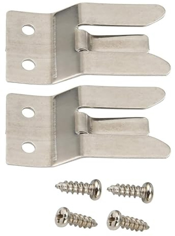 Beimus 2PCS Stable Car Radio Microphone Mount Holder Clip Delivers Clear Auditory And Setting For Driver