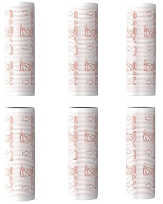 Lint Roller Refills 6inch Bulk 6Rolls Total 300 Sheets Extra Sticky Lint Remover