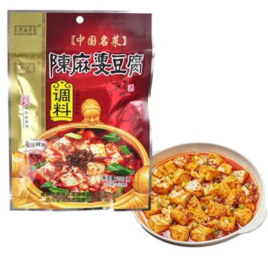 BaiLiSnacky Mapo Tofu Gewürzmischung 100g - Authentische Sichuan Gewürzpaste für Mapo Tofu & Asiatische Gerichte - Scharf Würzig & Leicht Zuzubereiten