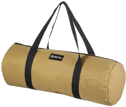 Xujuika Zelthering-Tasche, strapazierfähig, Camping-Zeltheringe, doppellagig, strapazierfähig, Canvas-Tasche, Beutel, Mehrzweck-Tragetaschen, Camping-Zubehör, Bodennagel-Pack für Zelte, Heringe, Zelte