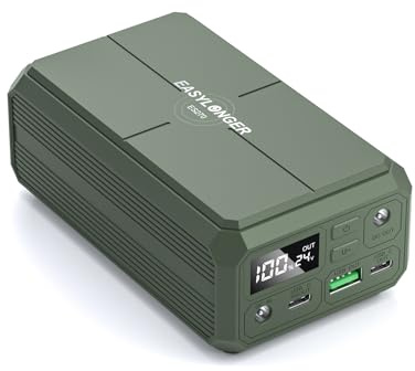 EASYLONGER ES270 CPAP Akku für Flugreisen 99.9Wh CPAP-Akkupack für Camping | 1-Nächte CPAP Powerbank, Lithium-Ion Batterie für AirMini, AirSense 11/10, AirCurve 11/10, DreamStation, EcoStar, BMC M1 Mini
