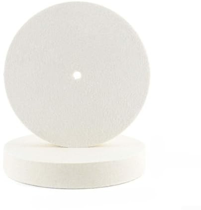 250Mm Flat Wool Polishing Wheel 250X40mm, Fine & Coarse Wool For Metal Stainless Steel Plastic Wood Polishing(Fine hair)