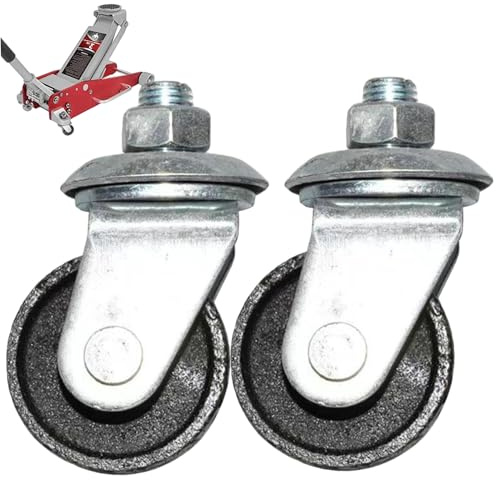 2 Stück 16 mm Lenkrollen, 3 Tonnen 4 Tonnen Wagenheber, Ersatzteile für Metalllenkräder, Wagenheber 3