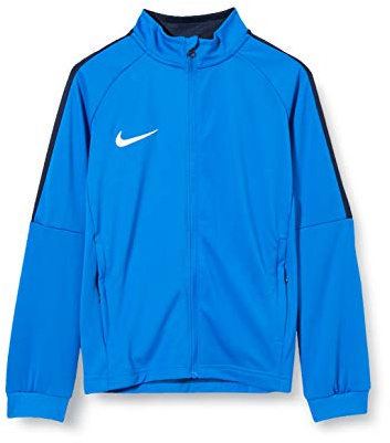Nike Y NK Dry Acdmy18 TRK JKT K Veste de Sport Garçon Royal Blue/Obsidian/(White) FR: XL (Taille Fabricant: XL)