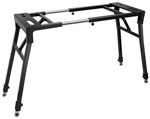 TGI TGKT1 Keyboard Table, Black