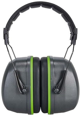 Portwest Premium Ear Muff, Color:Grey,Size:One Size,PS46GRR