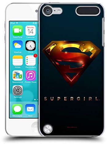 Head Case Designs Offizielle Supergirl TV Series Kamm Grafiken Harte Rueckseiten Handyhülle Hülle Huelle kompatibel mit Apple iPod Touch 5G 5th Gen